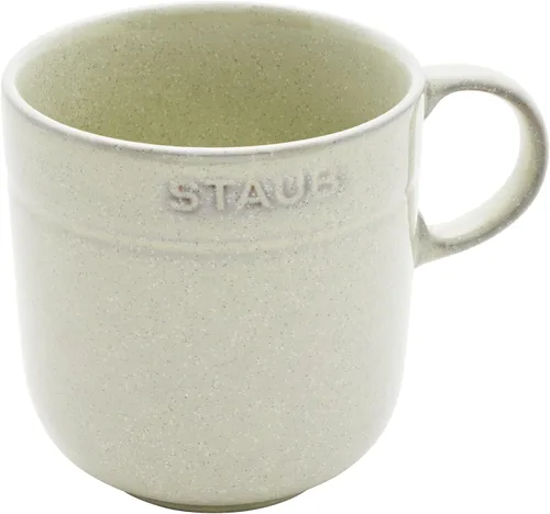Vista 4 de STAUB Vajilla de cerámica 4-pc 16 oz. Juego de tazas - Blanco