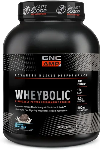 Vista 13 de GNC AMP Wheybolic - Caramelo de Coco (25 Porciones)