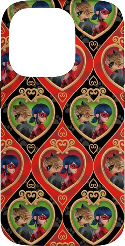 Vista 17 de Funda roja y verde para iPhone SE (2020) / 7 / 8 Miraculous Ladybug and Cat Noir The Movie