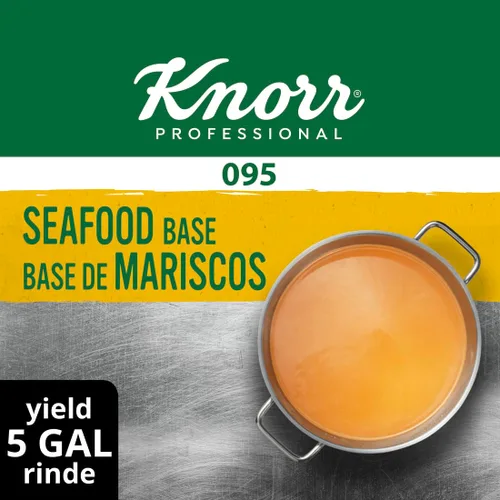 Vista 4 de Knorr Professional 095 Base de caldo de mariscos sin MSG añadido, 0.00 oz de grasa trans, 1 libra (paquete de 6)