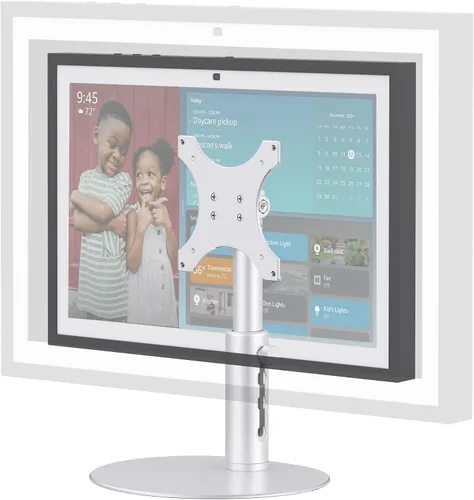 Vista 8 de Rotating Stand for Echo Show 15/21, 4-Level Height, Adjustable Tilt
