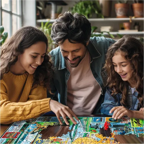 Vista 4 de White Mountain Puzzles Best of Michigan - Rompecabezas de 1000 piezas