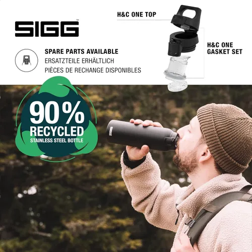 Vista 5 de SIGG - Frasco aislado - Thermo Hot & Cold ONE Light - Filtro de fruta- Sin BPA - Acero inoxidable - 19 Oz