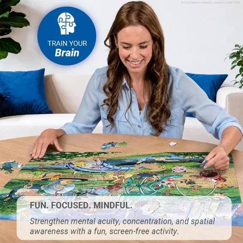 Vista 4 de Ravensburger Pokémon Breakout 1 - Rompecabezas de 1000 piezas para adultos