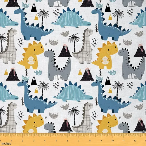 Vista 15 de Boho by The Yard, tela de tapicería azteca – Tela de rayas geométricas bohemias para interiores y exteriores, para niños y adultos, blanco y negro