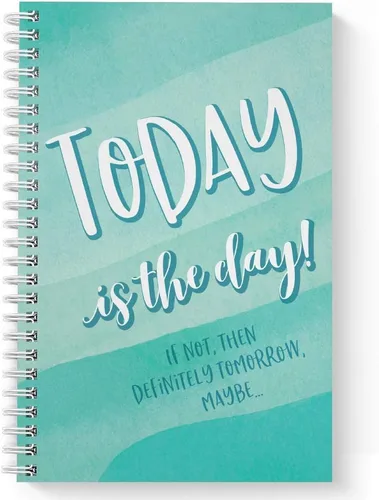 Vista 6 de Gotcha Covered Notebooks Softcover Last Minute - Cuaderno de 5.5 x 8.5 pulgadas, 120 páginas de lista de verificación, cubierta laminada brillante