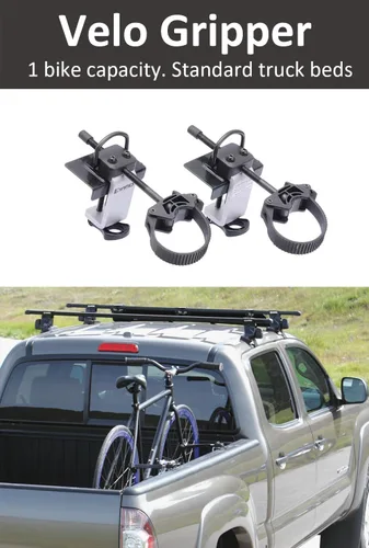 Vista 2 de Inno, portabicicletas para transportar bicicletas en plataforma de camión, de tamaño estándar