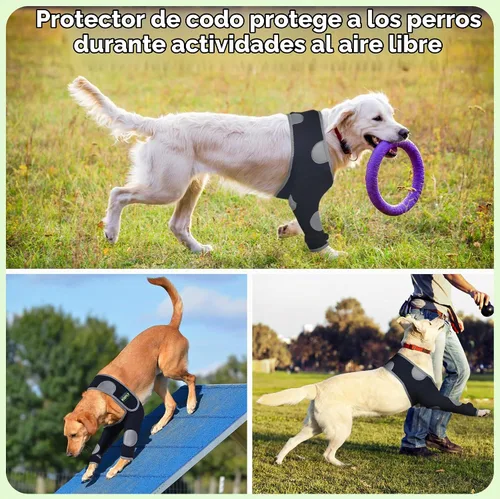 Vista 5 de Codera para perro, pierna delantera, hombro y codo, talla L