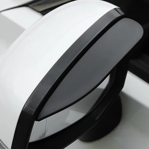 Vista 6 de Protector de Lluvia para Espejo Retrovisor, Película Protectora contra la Lluvia para Espejo de Vehículo, Protector de Visor para la mayoría
