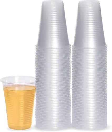 Vista 11 de PLASTICPRO Vasos transparentes desechables de plástico de peso medio de 3 onzas, 100