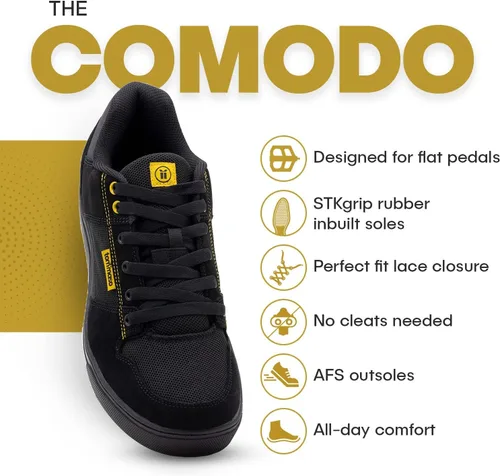 Vista 2 de Tommaso MTB & Gravel Cycling Shoes-Comfortable Mens Mountain Bike Shoes for Off-Road"-"Ride Concepts