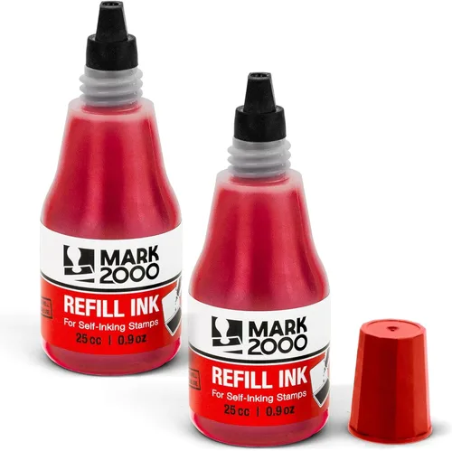 Vista 8 de Mark 2000 Tinta de recarga autoentintada - Negra - 25cc (0.9oz)