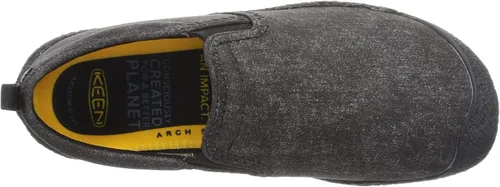 Vista 5 de KEEN Howser - Pantuflas de lona cómodas y casuales para mujer