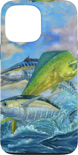 Vista 24 de Lindo Mahi Mahi Pesca Pescado Atún Caso para iPhone 17