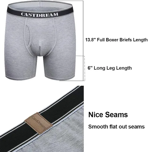 Vista 2 de EGOOG - Calzoncillos de bambú para hombre