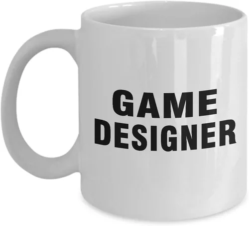 Vista 3 de Regalos para diseñador de videojuegos – divertida taza de café – taza de té bonito regalo inspirador idea de recompensa de diseño desarrollador