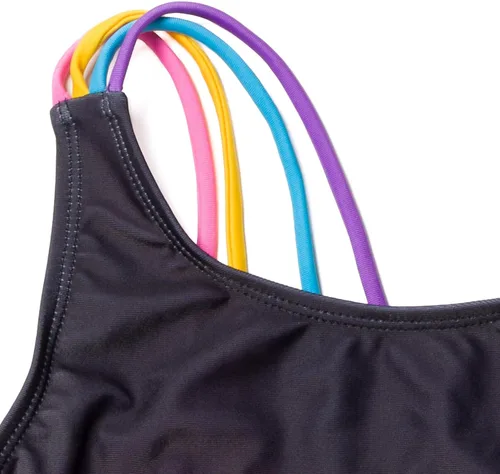 Vista 7 de Rainbow High Avery Styles Karma Krystal Bailey - Traje de baño de una pieza para niñas pequeñas a grandes