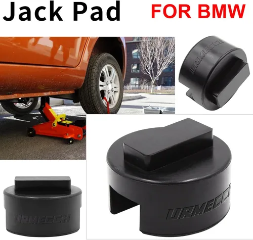Vista 14 de Adaptador Universal para Gato BMW y Mini - Protector de Riel del Bastidor con Almohadilla de Gato Cuadrada de Goma Ranurada de Poliuretano