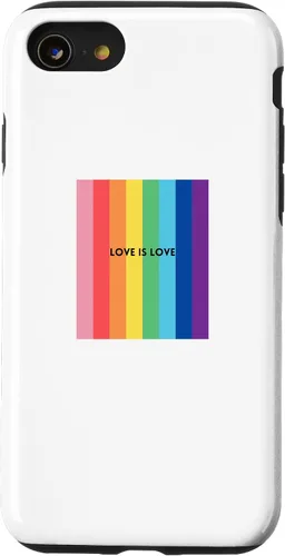 Vista 13 de iPhone 15 LGBTQ Community Lesbian Gay Bi Trans Rainbow Love Culture Case