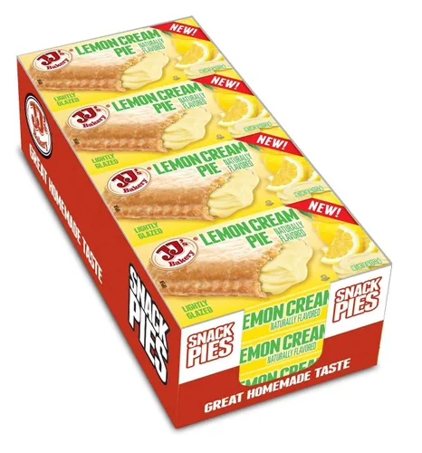 Vista 5 de JJ's Bakery Paquete variado de pastel de frutas, 4 onzas envueltas individualmente, paquete de 12