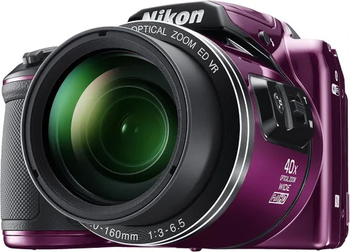 Vista 5 de Nikon COOLPIX B500 Cámara digital con zoom óptico de 16MP 40x con Wi-Fi incorporado - (ciruela) - (versión internacional)