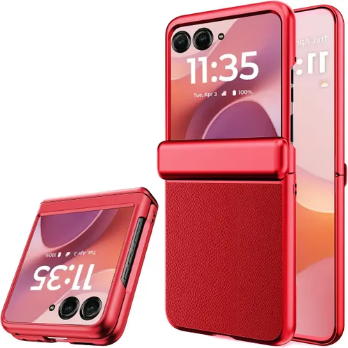 Vista 9 de NINKI Funda para Motorola Razr 60 Ultra con protector de pantalla integrado, protección de bisagra a prueba de golpes, resistente, ultra delgada