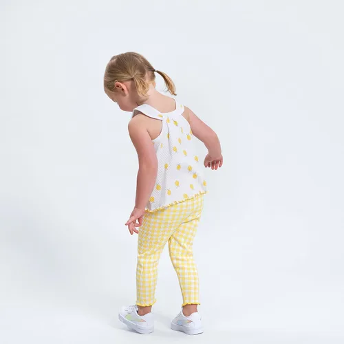 Vista 5 de Gerber Paquete de 3 camisetas sin mangas para niñas