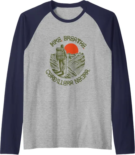 Vista 11 de Mountaineering - Camiseta de béisbol raglán Cordillera Negra