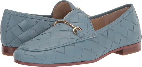 Vista 7 de Sam Edelman Loraine - Mocasines para mujer, Aspen Sky Woven, 8.5, Aspen Sky Woven