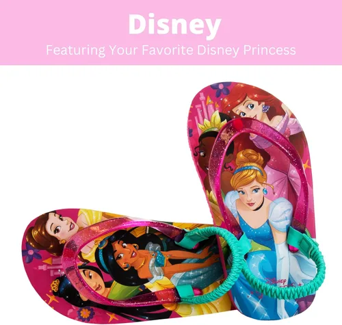 Vista 2 de Disney Sandalias de personajes para niñas y niños, zapatos de agua para niños, Minnie Mouse Mickey Moana Toy Story Elsa Frozen Cars Encanto
