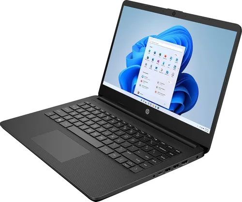 Vista 4 de HP Portátil ultraligero de 14 pulgadas para estudiantes y negocios, Intel Quad-Core N4120, 8 GB de RAM, 192 GB de almacenamiento