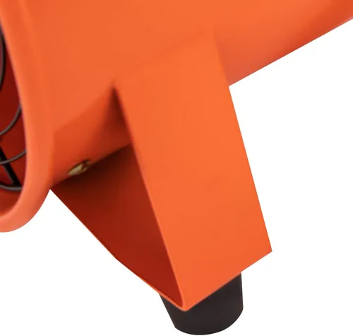 Vista 5 de Ventilador de escape utilitario, 12 pulgadas, 520 W 2295 CFM, ventilador portátil de alta velocidad, bajo ruido con manguera de conducto de 16 pies