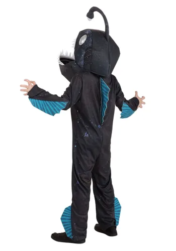 Vista 2 de Disfraz de Pez Rape para Niños Multicolor