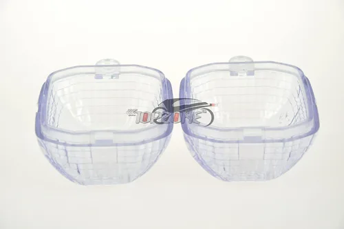 Vista 3 de TOPZONE Compatible con Ya-maha YZF R1; YZF R6; YZF600R THUNDERCAT; FZS1000 FZ1; FJR1300; YZF1000R; YZF750R; Lente de luz intermitente, lente