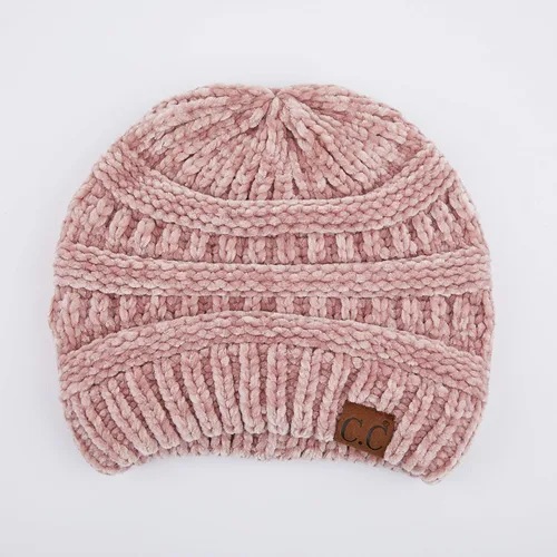 Vista 125 de C.C Trendy Warm Chunky Soft Stretch Cable Knit Beanie
