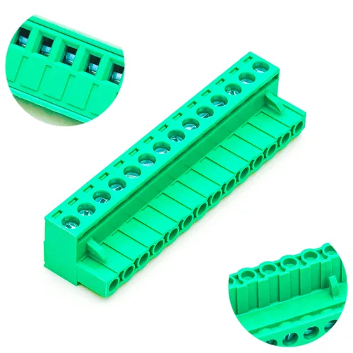 Vista 8 de Tcenofoxy - Conector Phoenix de 0.200 in 2/3/4/5/6/7/8/9/10/11/12/13/14/15/16/18/20/24 pines Phoenix Connector conector de bloque de terminales