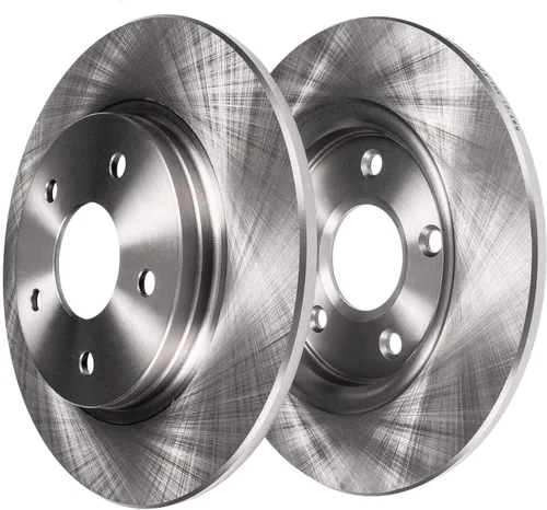 Vista 9 de Detroit Axle - Kit de freno para Ford 2022-2023 Maverick Rotores de freno de disco de cerámica con repuesto de hardware: rotores delanteros de 12.80