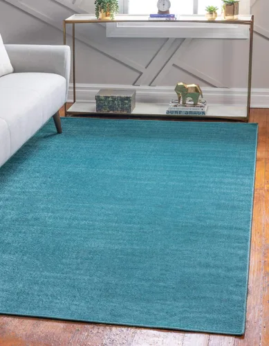 Vista 11 de Unique Loom Williamsburg Collection - Alfombra de área, color liso (2' 9" x 9' 10", color borgoña)