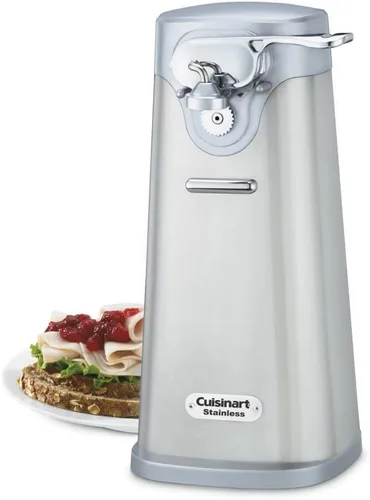Vista 6 de Cuisinart HM-90BCS Power Advantage Plus Mezclador de mano de 9 velocidades con estuche de almacenamiento, cromo cepillado y abrelatas eléctrico