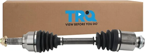 Vista 201 de TRQ Conjunto de eje CV delantero del lado del conductor o del pasajero Compatible con Subaru Crosstrek 2016-2017 2014-2015 XV Crosstrek Para