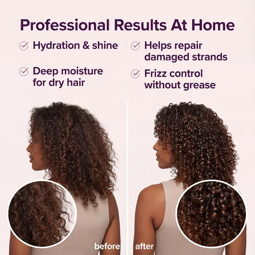 Vista 7 de sohl-I.D. Suero capilar para cabello encrespado, tratamiento para hebras secas y dañadas, adecuado para cabello rizado, aceite y gotas