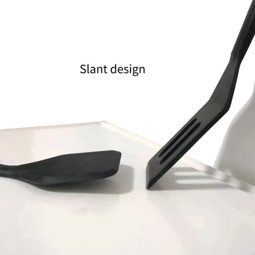 Vista 4 de Mini espátula pequeña, 2 piezas flexibles antiadherentes brownie silicona pequeña espátula