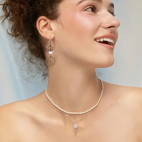 Vista 6 de SUPERFINDINGS Colgantes de estilo tibetano con diseño de estrella de sol y luna, colgantes de metal de plata tibetana suave para manualidades