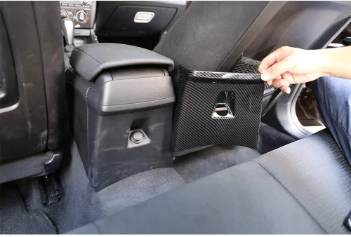 Vista 3 de YIWANG - Cubierta de fibra de carbono para panel de ventilación de coche para BMW X1 E84 2010-2015