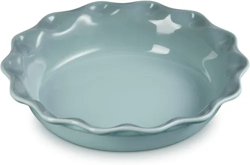 Vista 6 de Le Creuset - Molde para tartas Heritage de cerámica, 22.86 cm, alcachofa