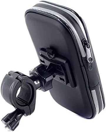 Vista 3 de Soporte para bicicleta resistente al agua con GPS, funda para manillar de bicicleta para iPhone 16 Pro iPhone 11 XR Samsung Galaxy S25+ S23 FE S20