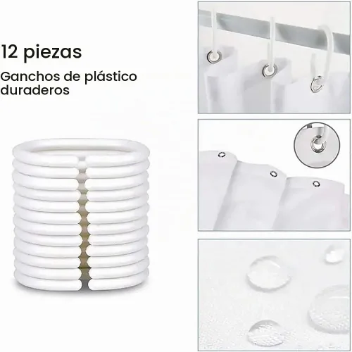 Vista 4 de LYFANS Cortinas de Ducha 3D de Flores Coloridas y Vívidas para Baño, Cortina de Ducha Estándar de Bañera de Lujo, Cortinas de Ducha de Tela
