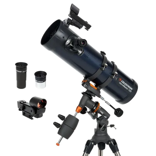 Vista 10 de Celestron 21062 AstroMaster Telescopio refractor 70 EQ
