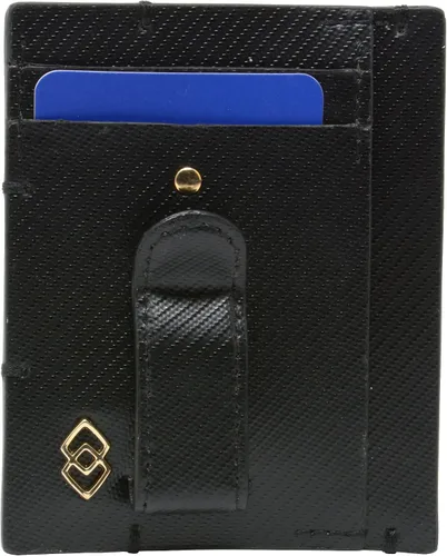 Vista 5 de Alpine Swiss Billetera de bolsillo frontal con clip de dinero RFID para hombre