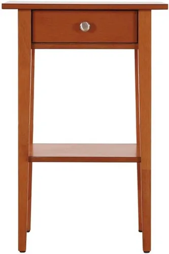 Vista 4 de Glory Furniture Dalton - Mesita de noche con 1 cajón, color roble